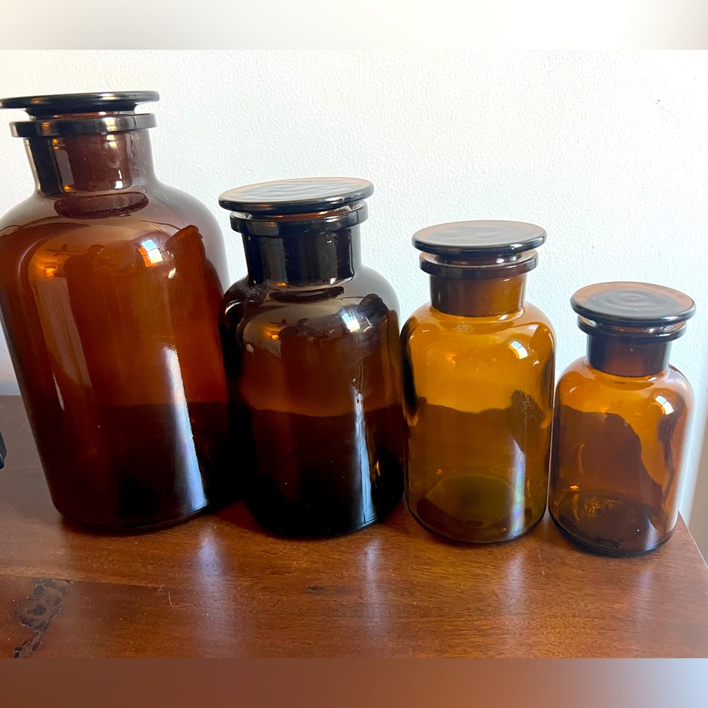 Restoration Hardware Apothecary Jars